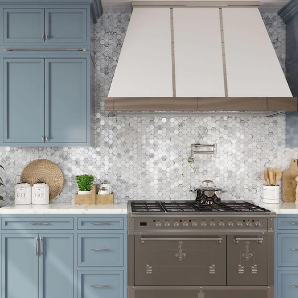 Verre 11.7 in. x 11.8 in. Matte White Glass Mosaic Wall and Floor Tile (9.6 sq. ft./case) - 10 pack