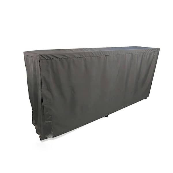 Custom Outdoor Rack Cover 96 in. Heavy Duty Outdoor Firewood Rack Cover HP1M0OYQQ9 - The Home Depot