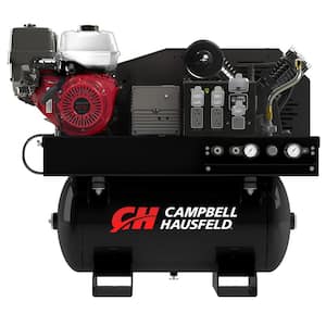 Air Compressor/Generator Combo Unit 30 Gal. Stationary Gas Honda GX390 Engine 14 CFM, 5000-Watt Generator (GR2200)