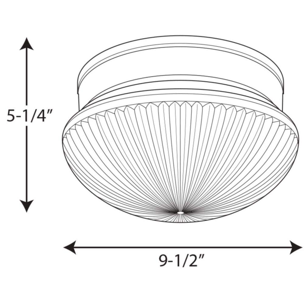 White Glass Bowl Ceiling Light with Prismatic Diffuser