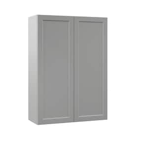 Designer Series Melvern Assembled 30x42x12 in. Wall Kitchen Cabinet in Heron Gray
