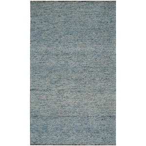 Natura Blue 6 ft. x 9 ft. Geometric Area Rug