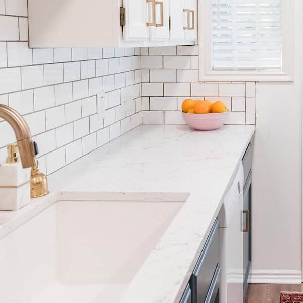 Quartz Countertop Sample, Marble Kitchen Countertops Home Depot