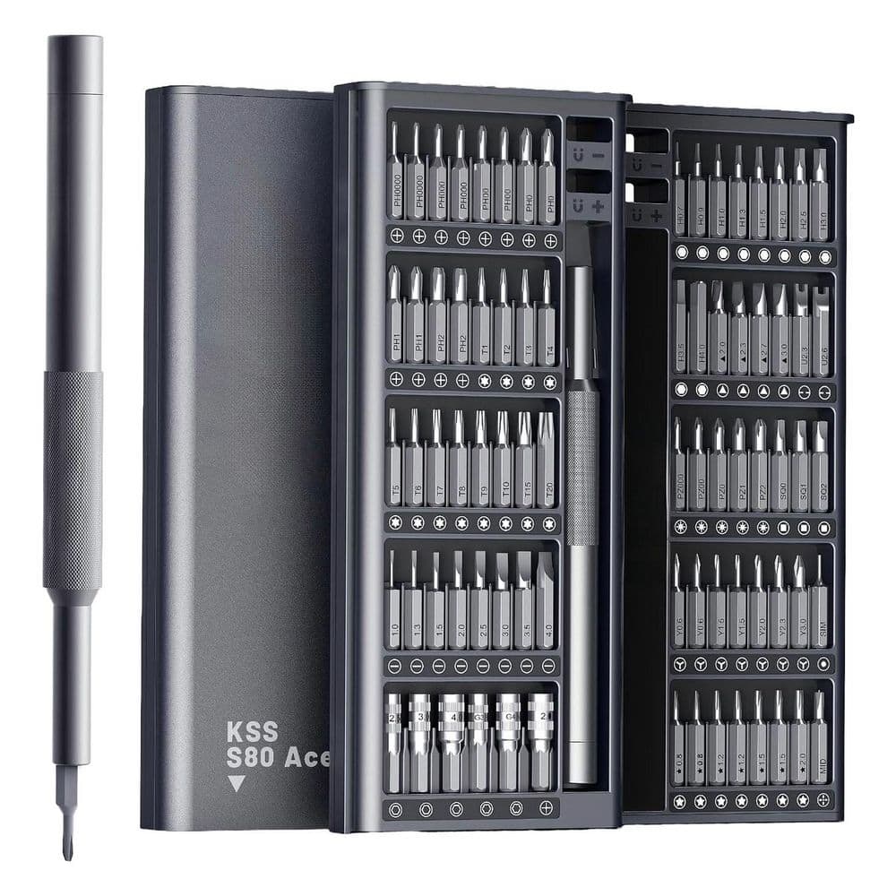 80-in-1 Precision Screwdriver Set Mini Repair Tool Kit with Magnetizer Demagnetizer Insulated Hand Tool Type price history on PriceWatchPro