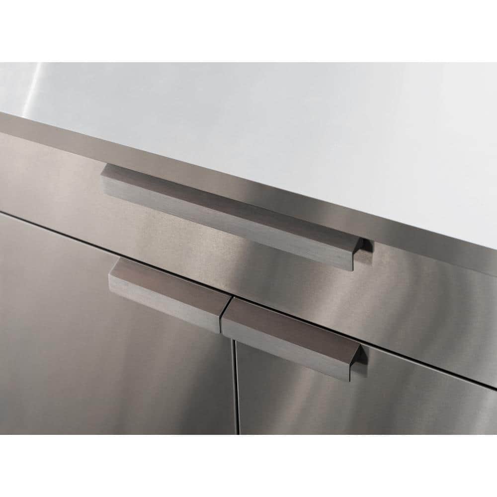 Stainless Steel 64" Outdoor Base Cabinet Set with Double Doors