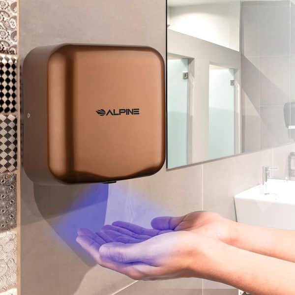 Hemlock Copper 120-Volt High Speed Dry Commercial Automatic Electric Hand Dryer