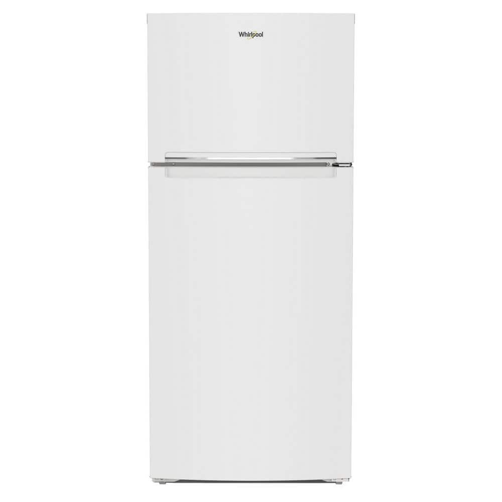 10.0 cu. ft. Built-in Top Freezer Refrigerator in White
