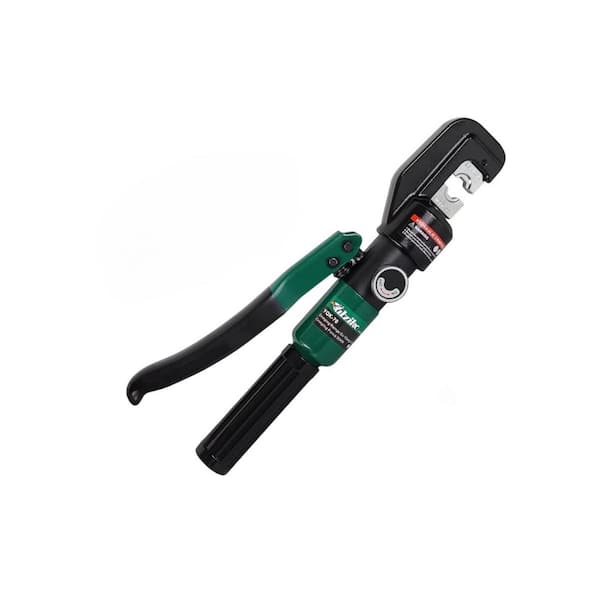 Afoxsos Hydraulic Crimper Tool for 1/8 3/16 Stainless Steel Cable Railing Kit with Cable Cutter 9 Dies 10 Ton Capacity