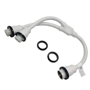2 Pack Wiremold Legrand Tamper Res. Plugmold Multi Outlet Power Strip White 5
