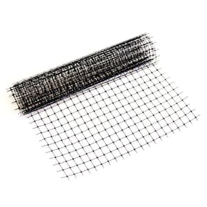 15 ft. Roll Child Safety Outdoor Deck Netting for Safety Black
