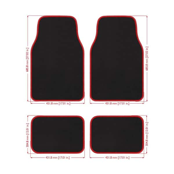 GGBAILEY Premium Car Floor Mats - Universal Fit Car Mats for Cars