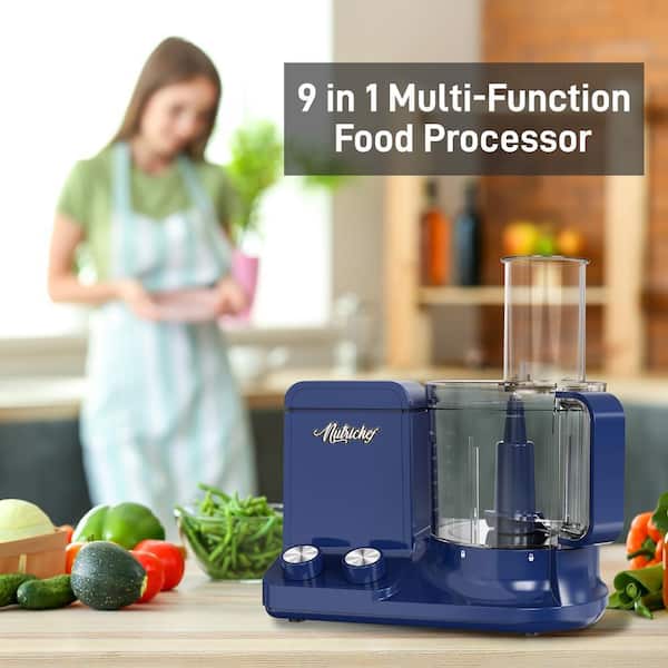 Food Processor 001, Blender Combo, 600W 9-Cup Food Processor