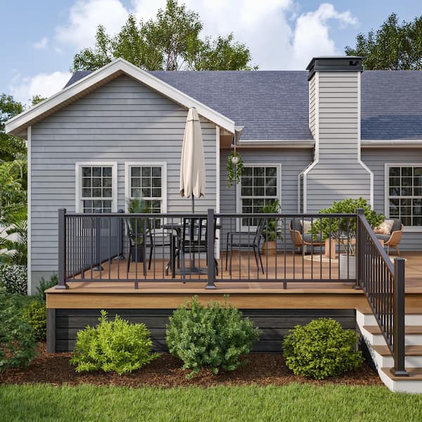 Aria Railing 36 x Bronze Powder Coated Aluminum