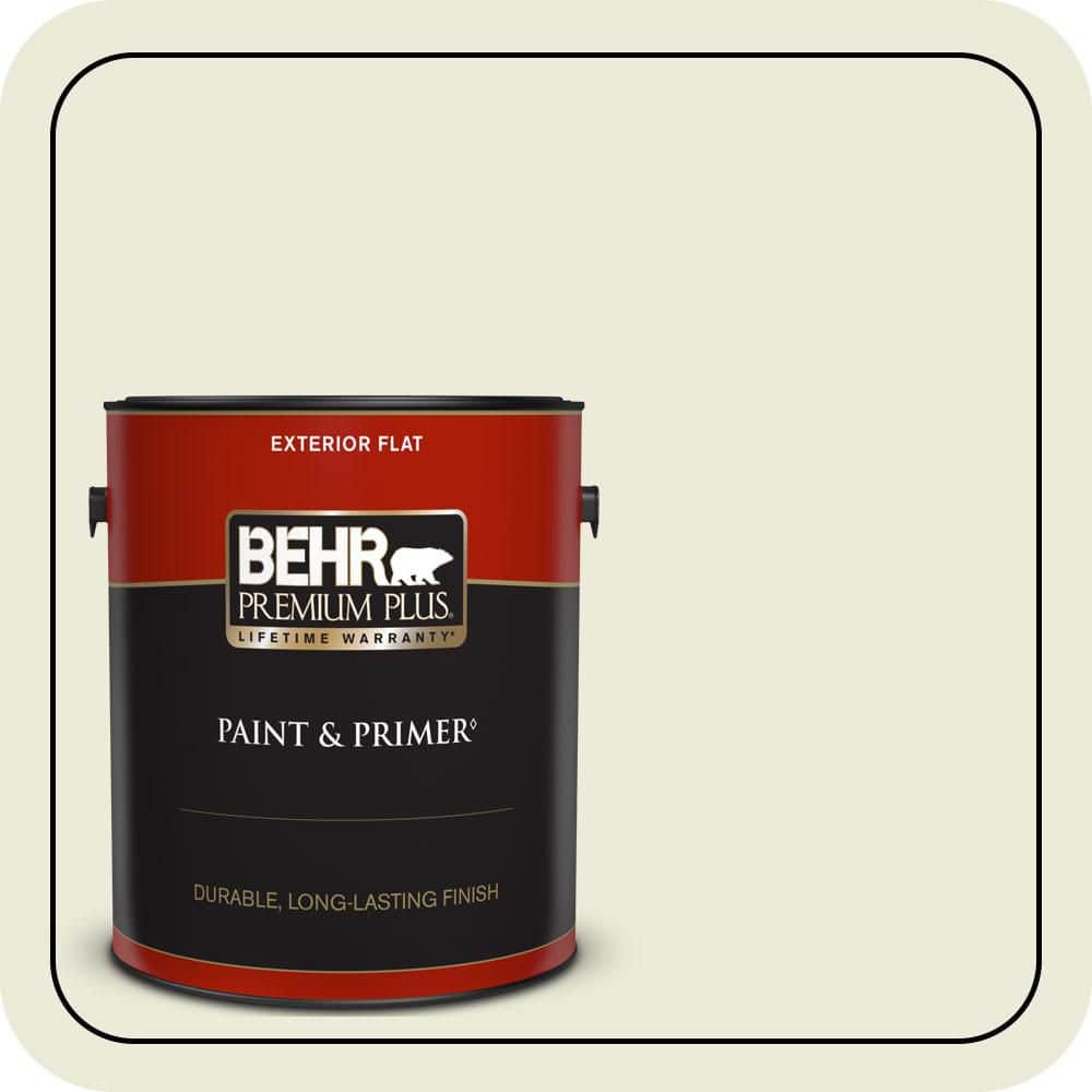 1 gal. Home Decorators Collection #HDC-CT-27 Swiss Cream Flat Exterior Paint & Primer price history on PriceWatchPro