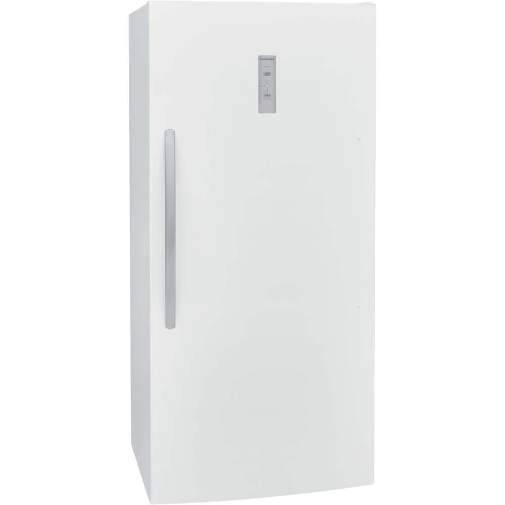 White 20 Cu. Ft. Smart Energy Star Upright Refrigerator