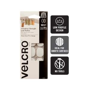 VELCRO® Brand Hook And Loop Stick On Dots/Coins/Spots Black or