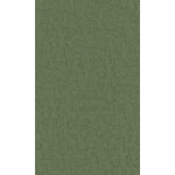 Walls Republic Moss Green Plain Textured Printed Non-Woven Paper Paste the Wall Textured Wallpaper 57 sq. ft.