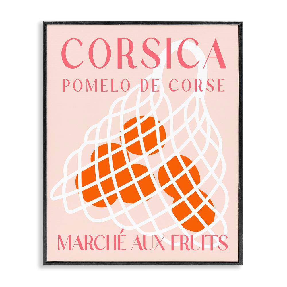 Modern Apple Fruit Market by Daphne Polselli Black Framed Food Giclee Art Print 14 in. x 11 in. price history on PriceWatchPro