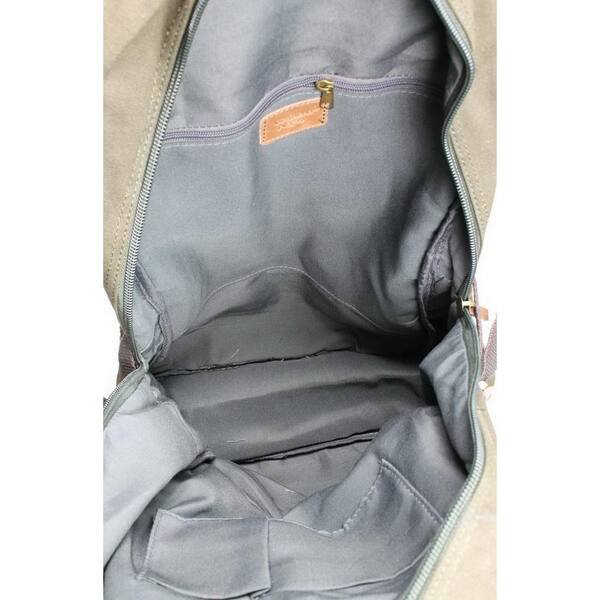 Vagarant 15 in. H Khaki Sport Canvas Backpack Rucksack C03KK - The Home  Depot