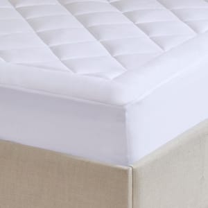 Harmony Plush Deep Pocket Waterproof Polyester Queen Mattress Pad