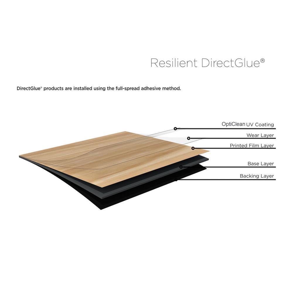 Montreal 6" x 48" Rustic Oak Luxury Vinyl Plank Flooring