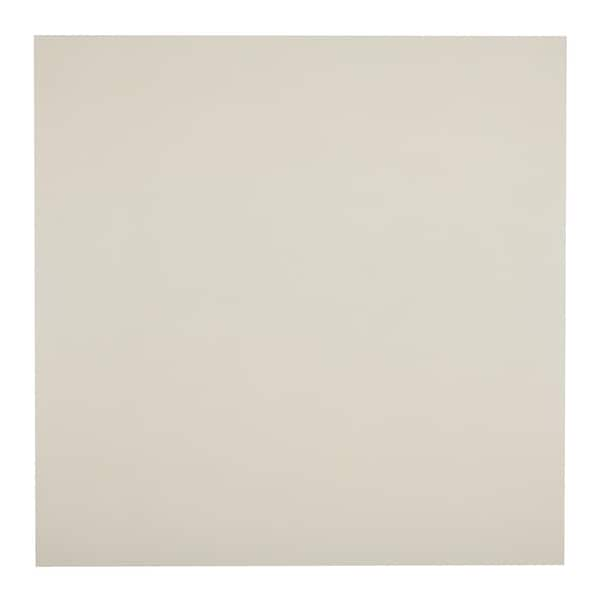 Basics Biscuit 24 in. x 24 in. Matte Porcelain Floor and Wall Tile (15. ...