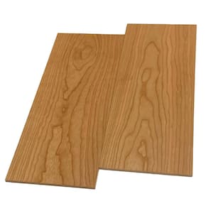 1/4 in. x 5.5 in. x 6 ft. UV Prefinished Cherry S4S Hardwood Board (2-Pack)