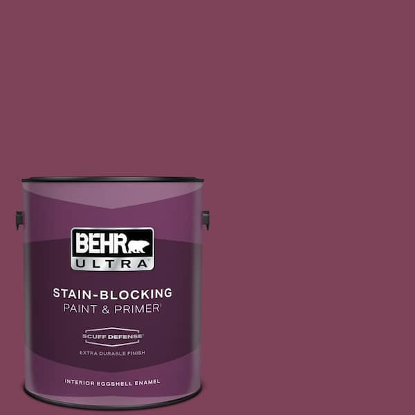 BEHR ULTRA 1 gal. Home Decorators Collection #HDC-WR14-12 Cheerful Wine Extra Durable Eggshell Enamel Interior Paint & Primer