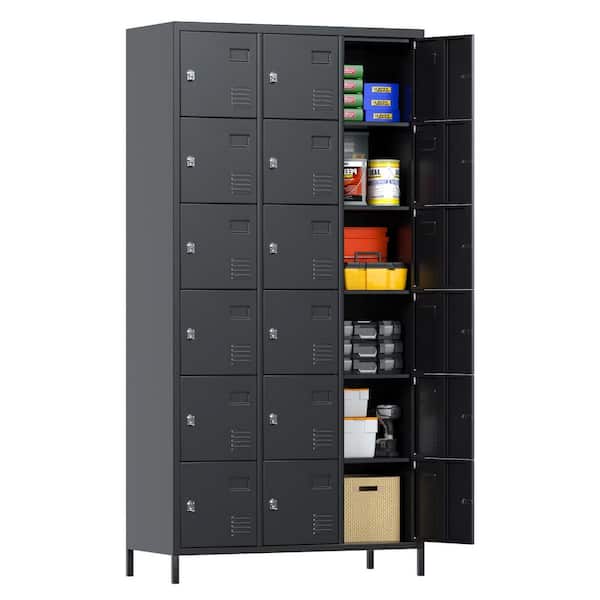 Kaikeeqli Metal Freestanding Cabinet 72 in. H x 35.5 in. W x 16 in