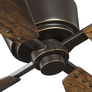Chapin 56 in. Indoor Oil Rubbed Bronze Transitional Ceiling Fan with Remote Included for Great Room and Living Room