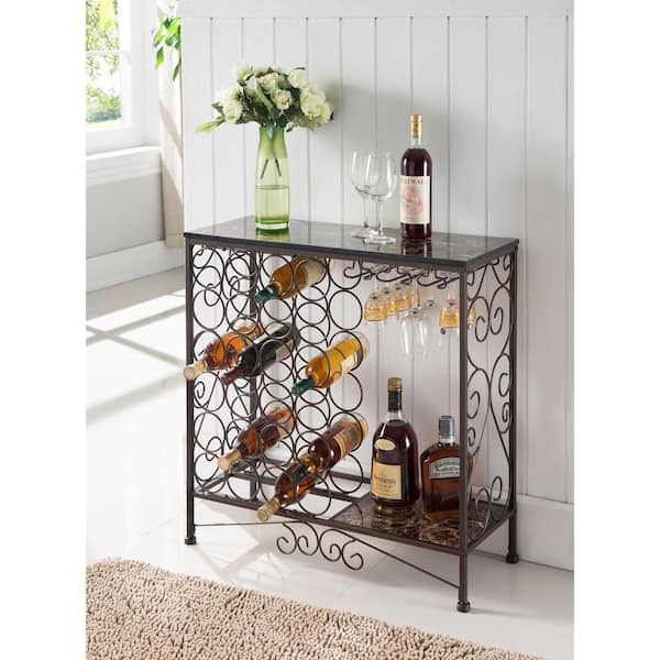 Home depot 2024 wine rack cabinet