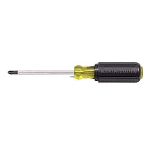 #2 Phillips Head Wire Bending Screwdriver with 4 in. Round Shank- Cushion Grip Handle