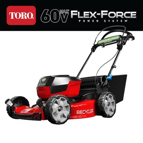 Toro Recycler 22 in. SmartStow 60-Volt Max Lithium-Ion Cordless Battery Walk Behind Push Lawn Mower (Tool-Only)