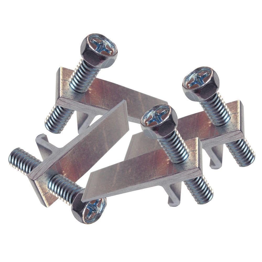Stainless Steel J-Channel Sink Mounting Clips Set