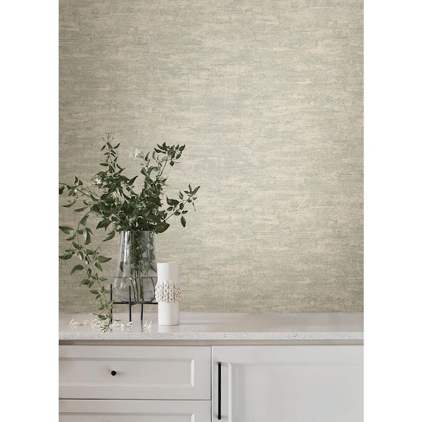 Weathered Stucco Ecru Wallpaper
