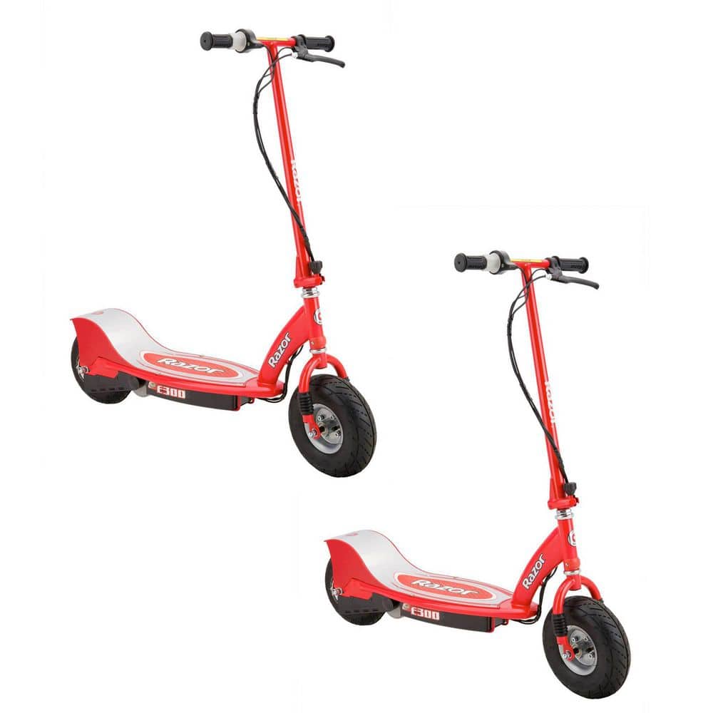 Razor E300 Adult Ride On 24 Volt High Torque Electric Powered Scooter