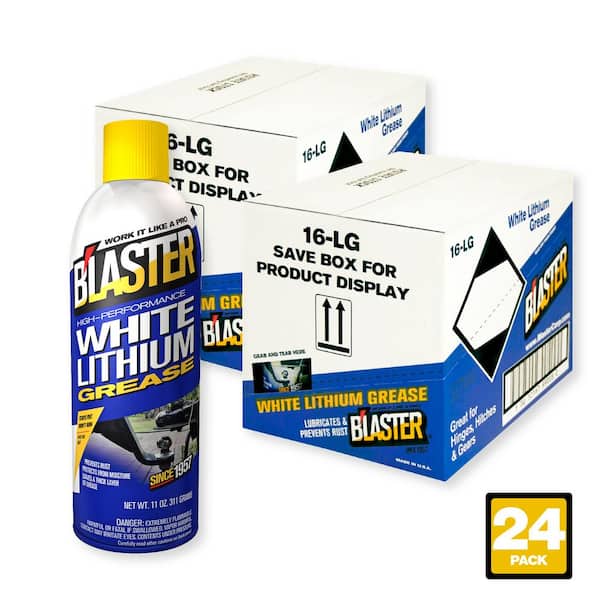 Blaster 11 oz. Long-Lasting Chain and Cable Lubricant Spray (Pack of 24)