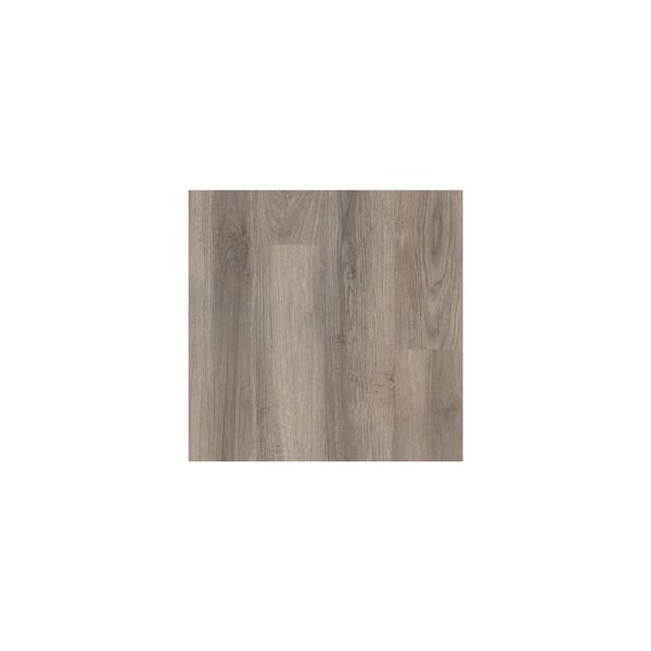 Take Home Sample-ProMark Heather Gray Waterproof Glue Down Luxury Vinyl Plank Flooring