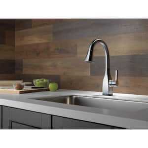 Mateo Single-Handle Prep Pull-Down Sprayer Kitchen Faucet with Touch2O in Arctic Stainless