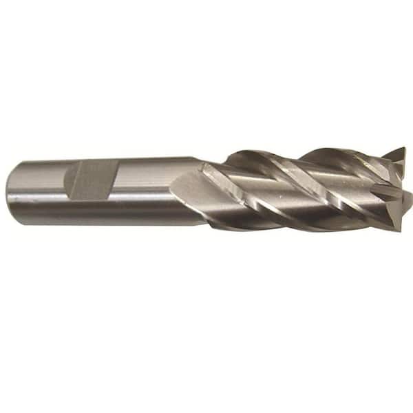 9mm HSS-Co8 Europa 3 Flute Short Throw Away End Mill with Flatted Shank