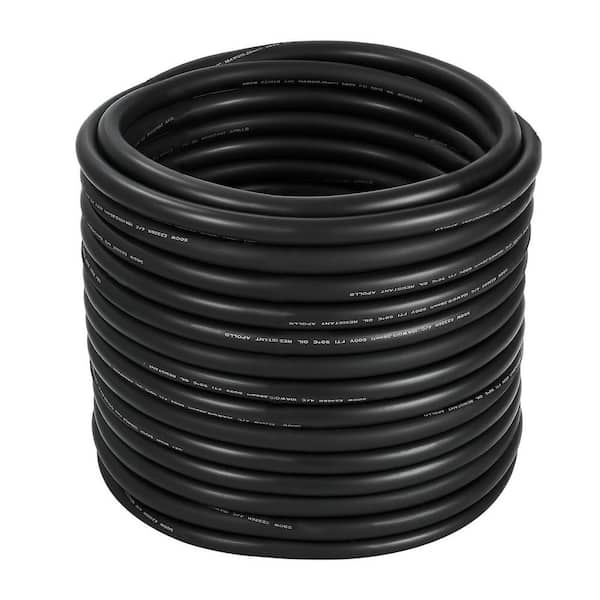 100 ft. 10/4 Portable Power Cable Heavy Duty 600V SOOW Electrical Power Cable CPE Rubber Jacket for Welder Machine