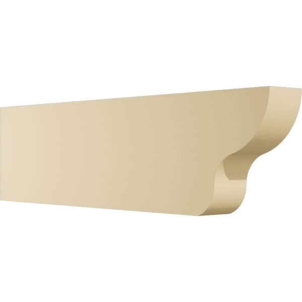 Ekena Millwork Standard Greensboro 3 in. W x 8 in. H x 30 in. D Signature Urethane Rafter Tail Outlooker