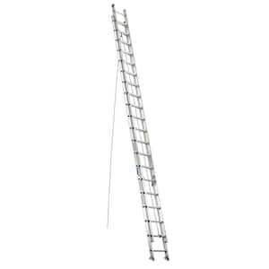 40 ft. Aluminum Extension Ladder (37 ft. Reach Height) with 250 lb. Load Capacity Type I Duty Rating