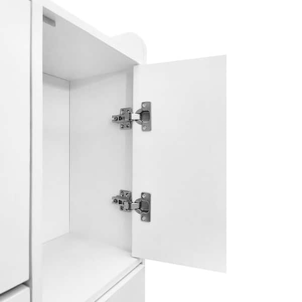 Harper & Bright Designs 47.2 in. H x 47 in. W White Wood