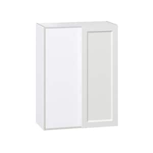 Alton Painted White Recessed Assembled Wall Blindcorner Kitchen Cabinet (30 in. W X 40 in. H X 14 in. D)