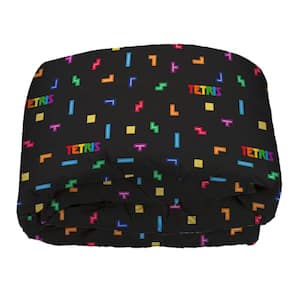 Tetris, Classic 5-Piece Multi-Color Full Bed in Bag Set, 78" x 86"