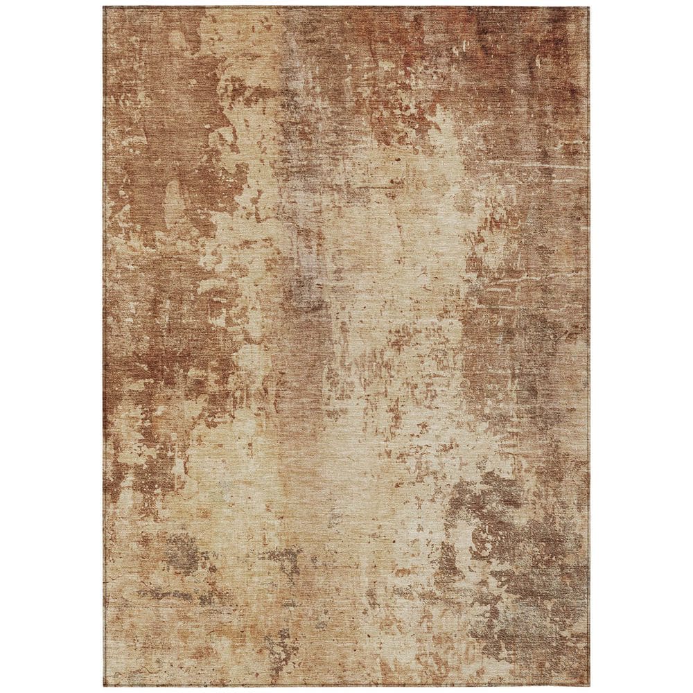 Chantille Machine Washable Indoor/Outdoor Abstract ACN2869 Copper 10 ft. x 14 ft. Area Rug price history on PriceWatchPro