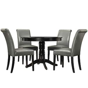 Marist 5-Piece Grey Dining Set