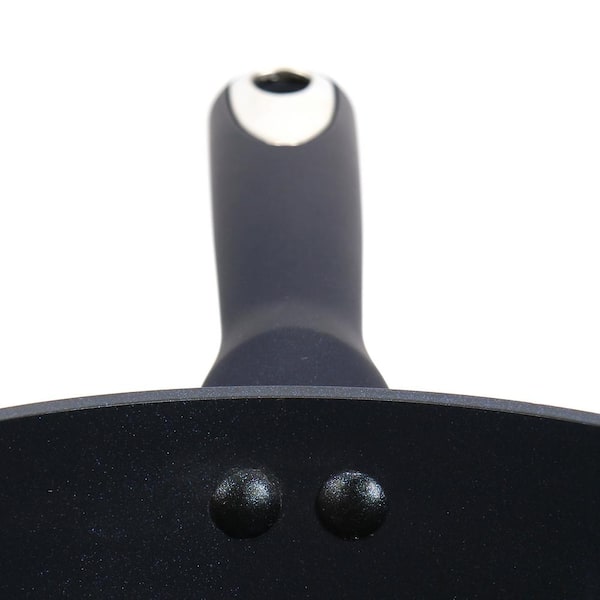 Oster Hawke Ceramic Nonstick Aluminum Frying Pan In Dark Blue : Target