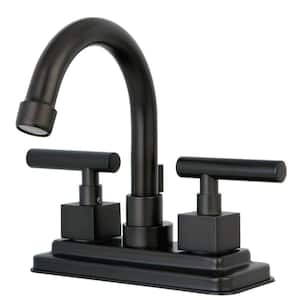 Claremont 4 in. Centerset 2-Handle Bathroom Faucet in Oil Rubbed Bronze
